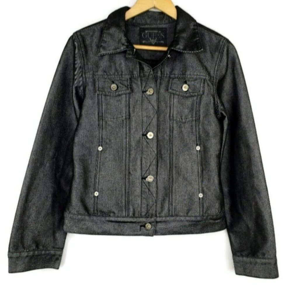 Guess Women's Denim Jacket Size Medium